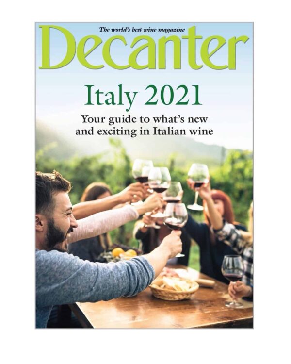 decanter magazine italy 2021 Italian wine